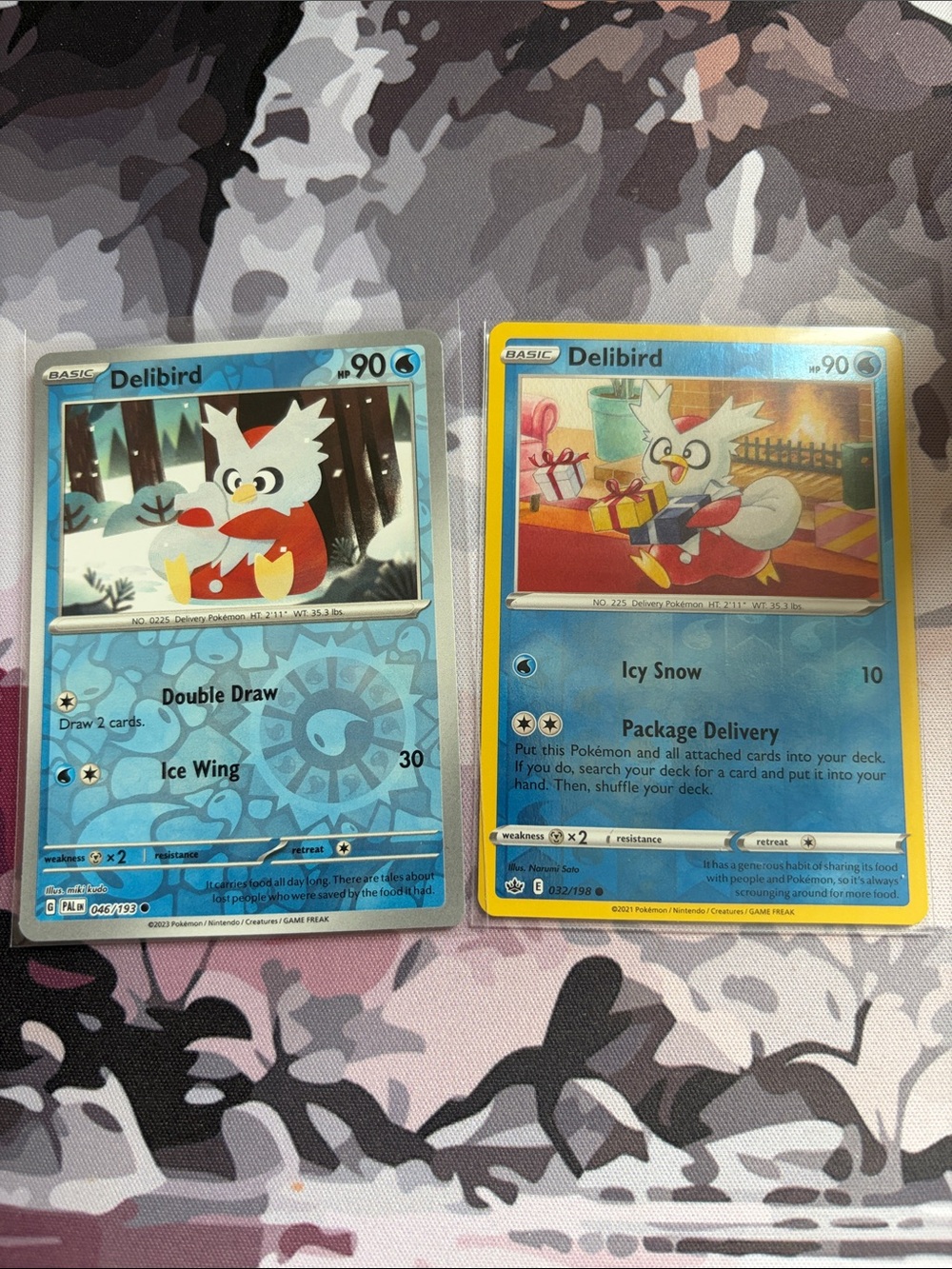Delibird Reverse Holo Pokémon Card Lot Multiple Artworks TCG ✨5/$25✨
